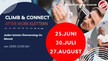 Climb & Connect im HT16 Kletterzentrum