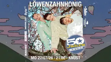 Löwenzahnhonig beim Jubiläum „50 Jahre Knust“