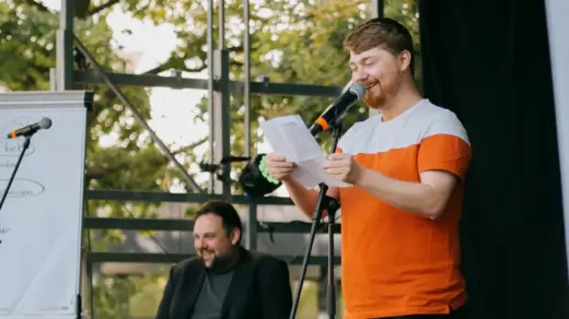 Open-Air-Poetry-Slam in Schrødingers