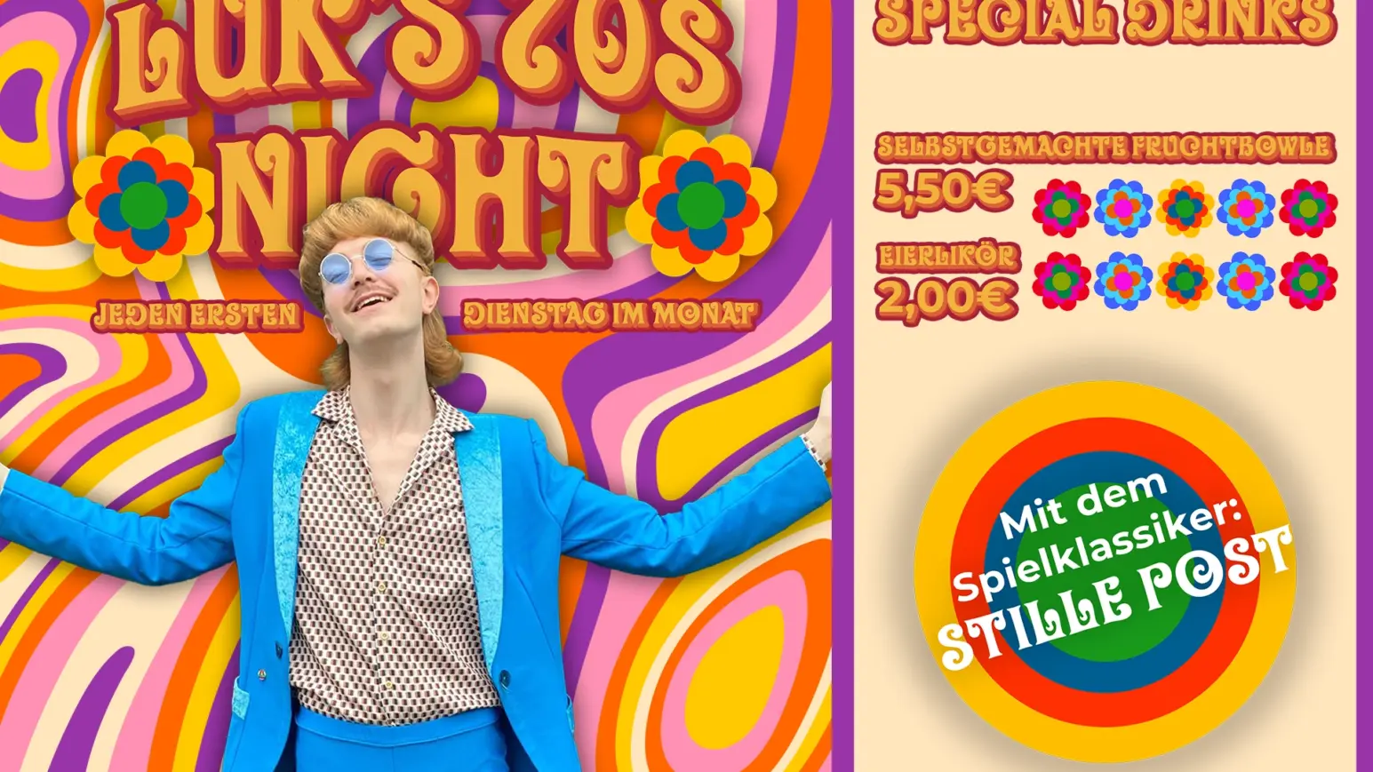 LUK’S 70s Night in der WunderBar
