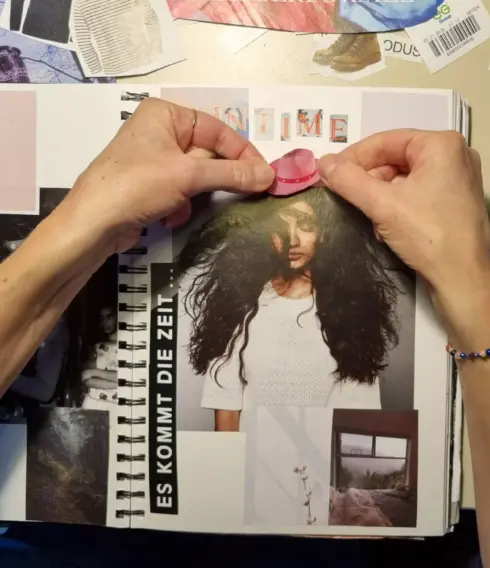 Vision-Board-Workshop im MK&G-Freiraum
