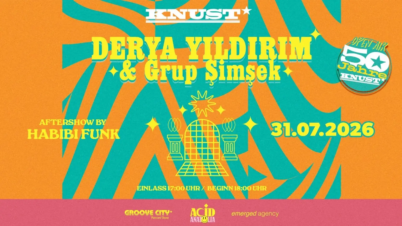 Derya Yıldırım & Grup Şimşek live im Knust