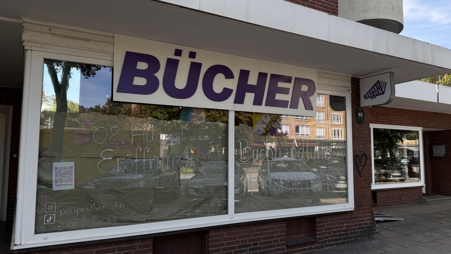 Am 8. August ist es soweit: Die queerfeministische Buchhandlung „Perspektiven“ eröffnet