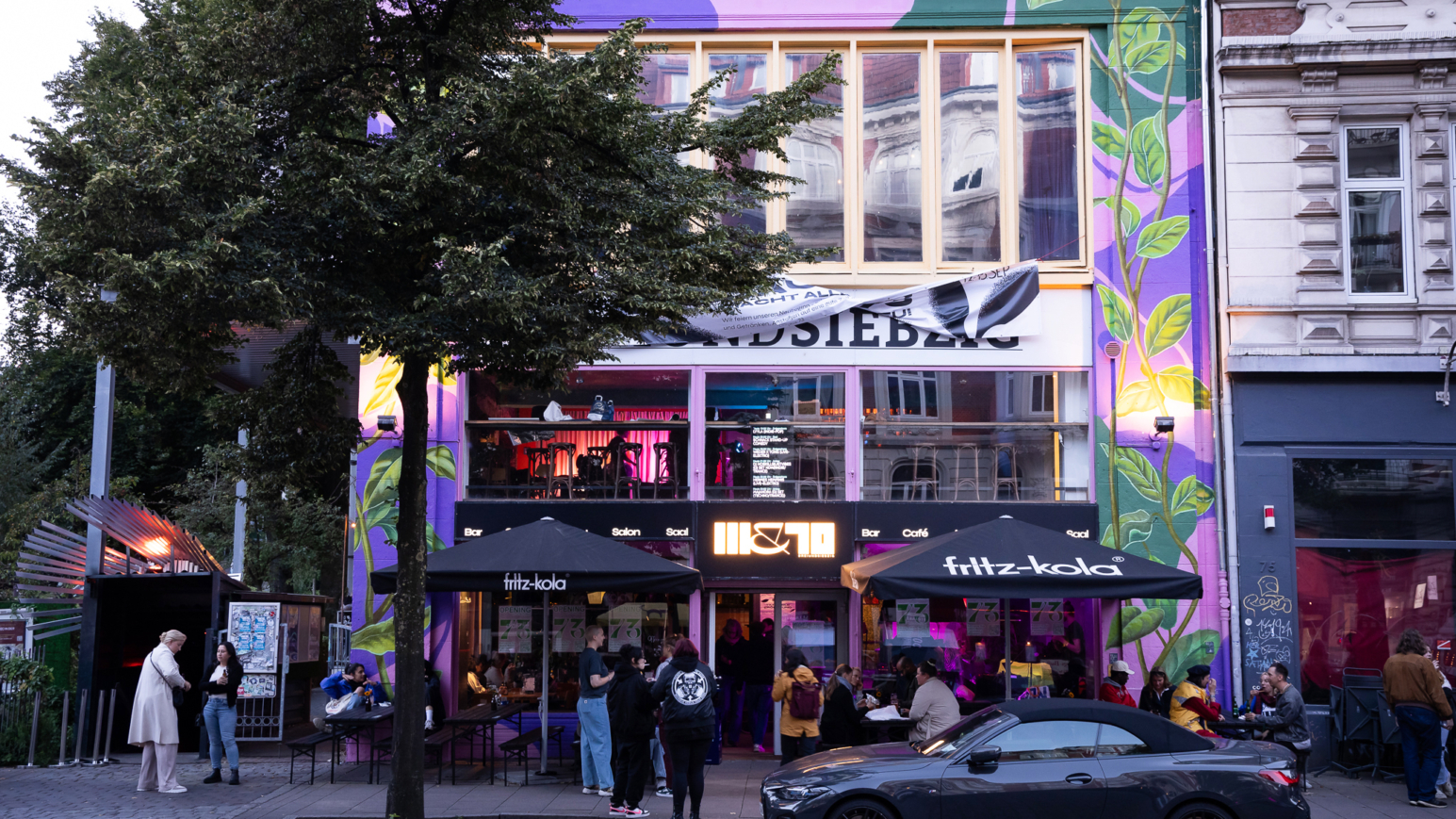 Das Haus 73 ist einer der beliebtesten Treffpunkte in Hamburg