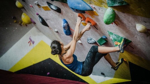 Hoch hinaus in Hamburgs Boulderhallen