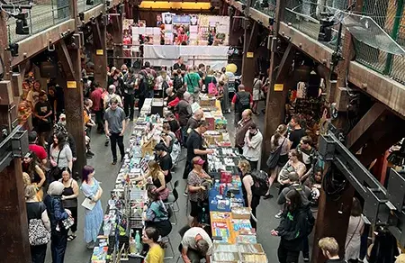 Comic- und Mangaconvention in der Fabrik