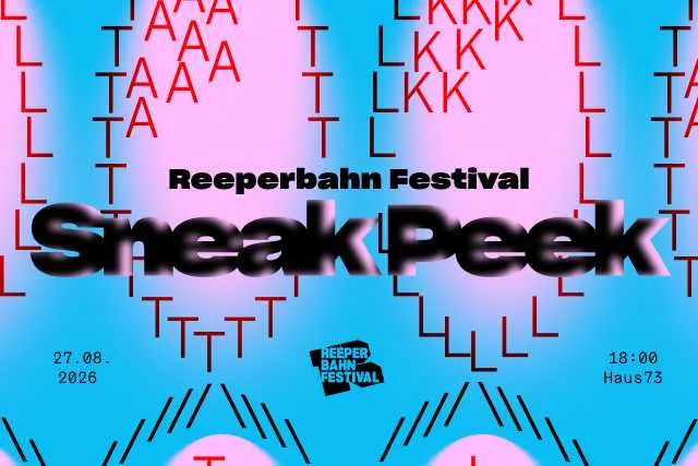Reeperbahn Festival Sneak Peek im Haus 73