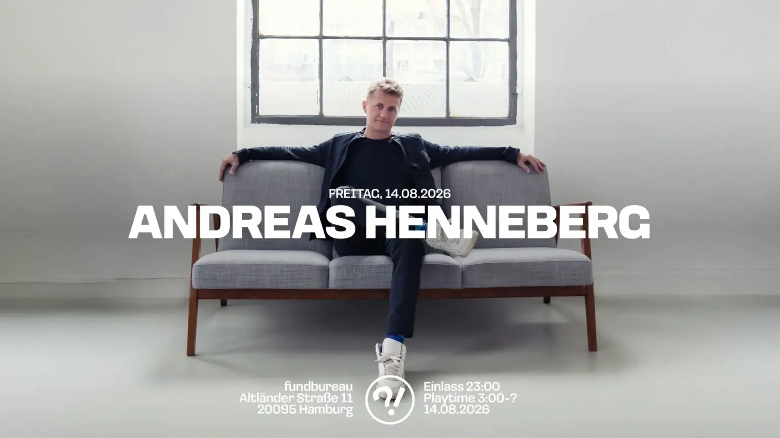 Andreas Henneberg, Fercho Salazar und SVE ANL live im Fundbureau