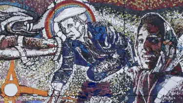 Ausstellung FIRE im Mahnmal St. Nikolai