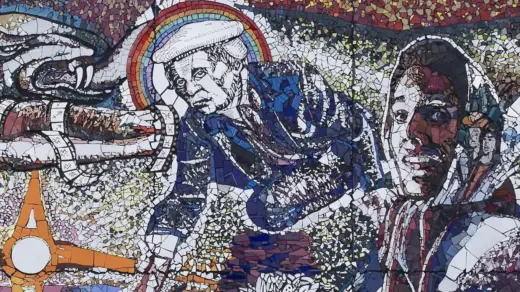 Ausstellung FIRE im Mahnmal St. Nikolai