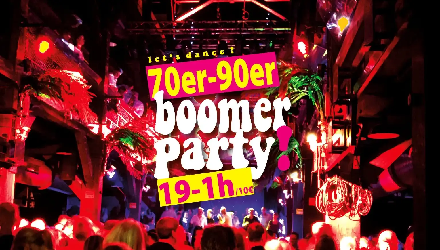 Boomer Party in der Fabrik
