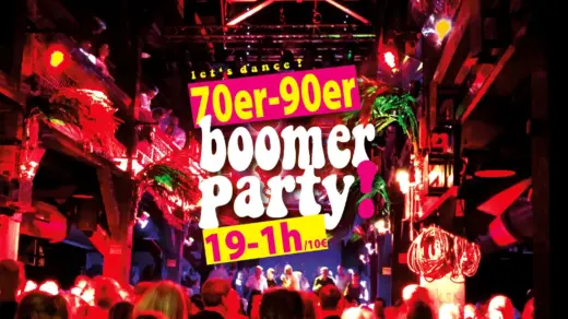 Boomer Party in der Fabrik
