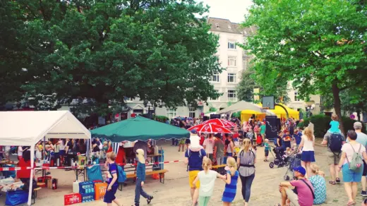 Stadtfest Winterhude am Mühlenkamp