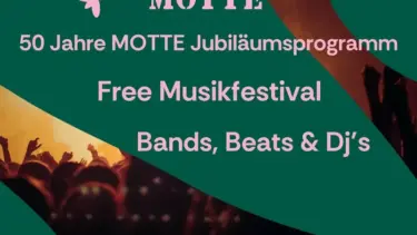 Free Musikfestival zum 50. Jubiläum der MOTTE