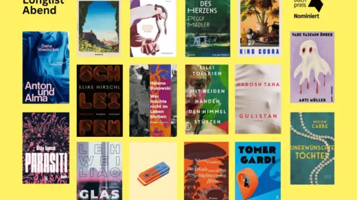 Longlist-Abend zum Deutschen Buchpreis 2026 im Literaturhaus