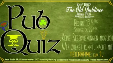 Pub Quiz im The Old Dubliner