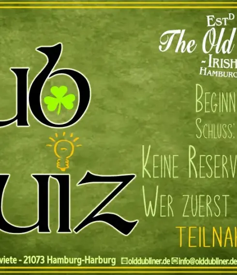 Pub Quiz im The Old Dubliner