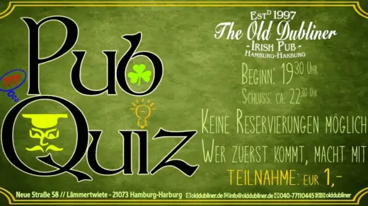 Pub Quiz im The Old Dubliner