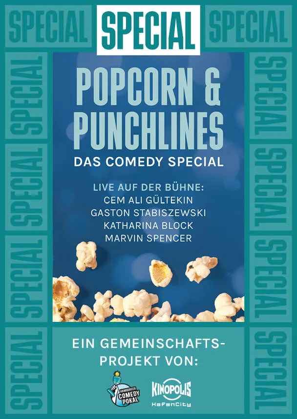 Popcorn + Punchlines im Kinopolis HafenCity