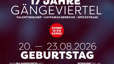 17. Gängeviertel-Geburtstag in Hamburg