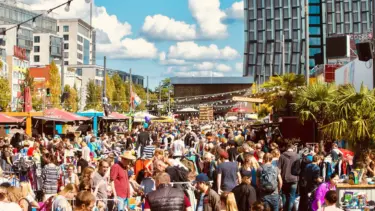 Stadtteil-Flohmarkt auf dem Spielbudenplatz