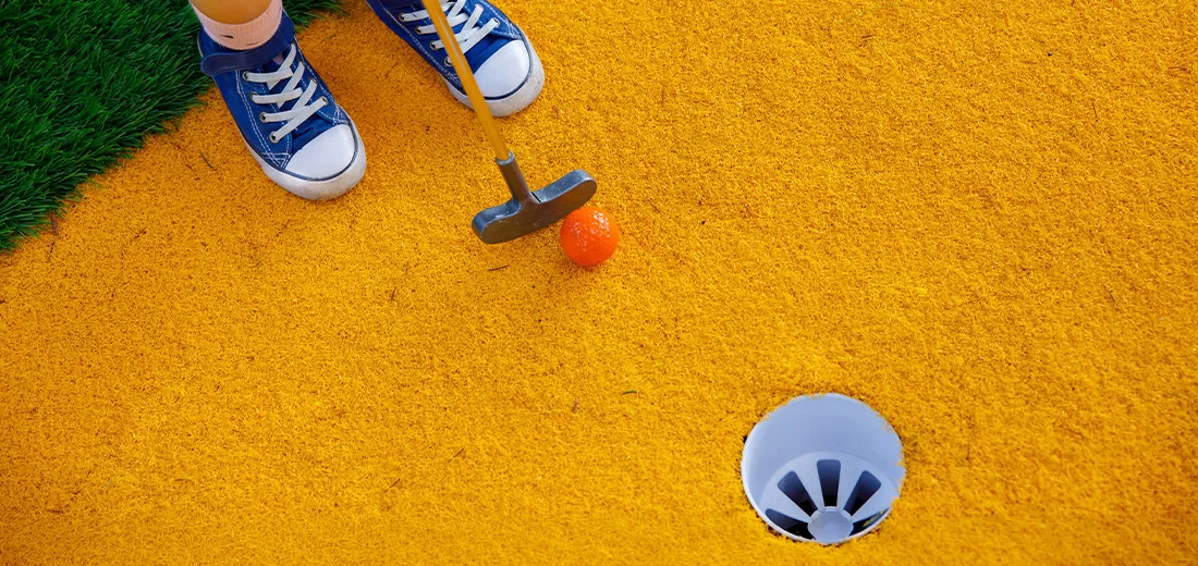 Minigolf im QUARREE Wandsbek