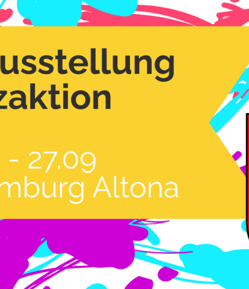 Pünktlich zum Weltkindertag am 20. September eröffnet die Benefiz-Ausstellung „Kunstergalerie der Engel“ für eine Woche im Innenhof der bahn_hoefe in Altona