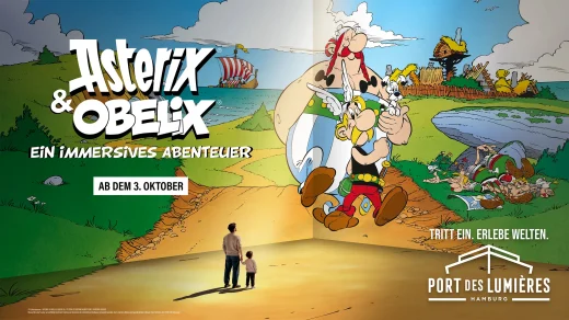Asterix & Obelix im Port des Lumières