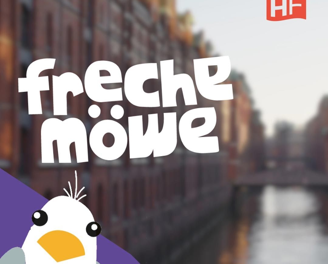 Freche Möwe in der Rathauspassage