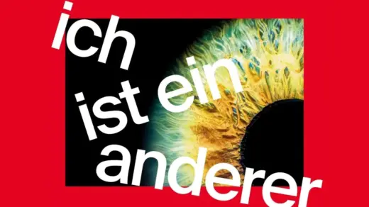 Das Plakat zu der Veranstaltung "Ich ist ein anderer"