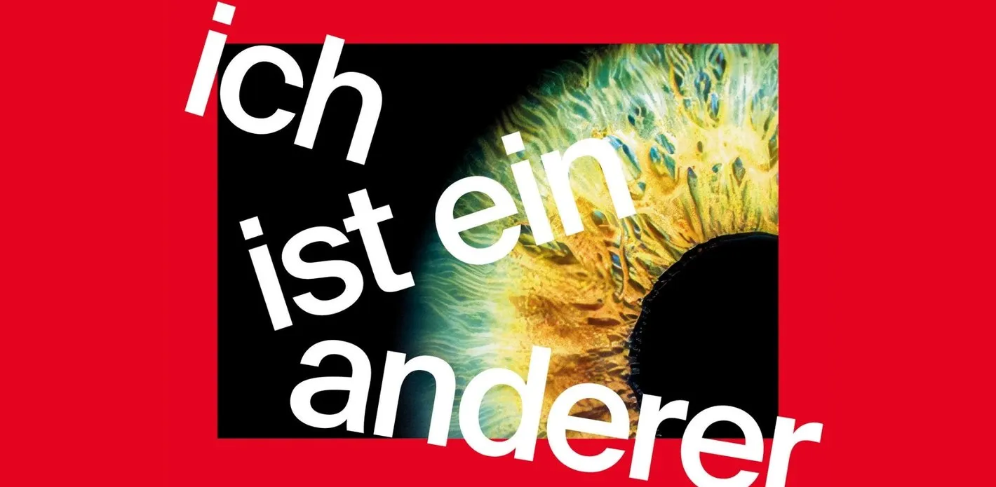 Das Plakat zu der Veranstaltung "Ich ist ein anderer"