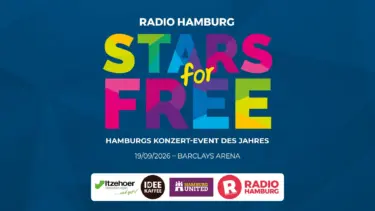 Plakat zu der Veranstaltung "Stars for Free"