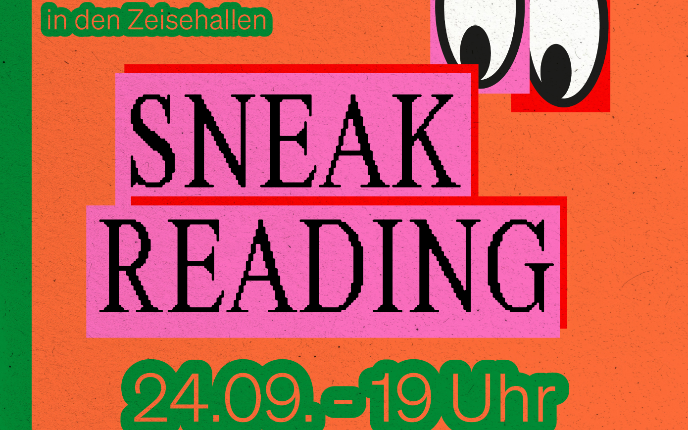 Sneak Reading in den Zeisehallen