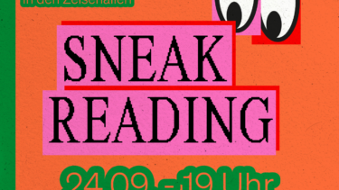 Sneak Reading in den Zeisehallen