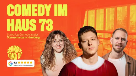 Plakat zu der Veranstaltung Comedy im Haus73