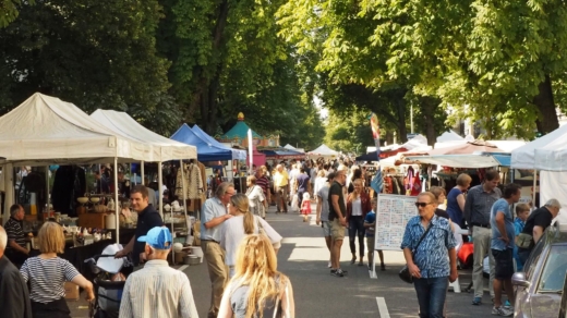 Flohmarkt im Immenhof in Uhlenhorst