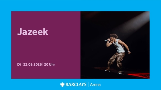 Jazeek live in der Barclays Arena