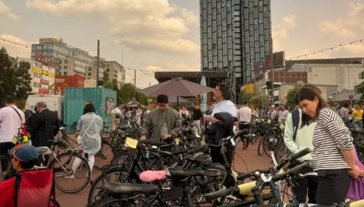 Fietsenbörse auf dem Spielbudenplatz