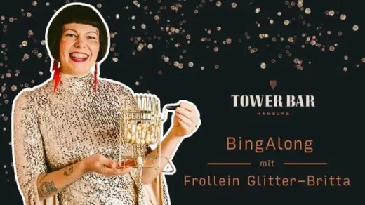 Glitzer, Bingo & Hafenblick in der Tower Bar