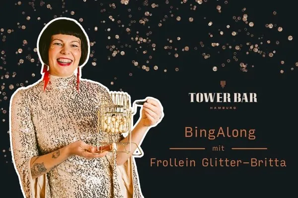 Glitzer, Bingo & Hafenblick in der Tower Bar