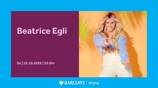 Beatrice Egli live in der Barclays Arena – Tanzen–Lachen–Leben Tour 2026