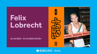 Felix Lobrecht mit SELL OUT live in der Barclays Arena