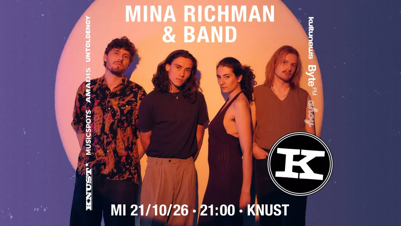 Mina Richman & Band live im Knust