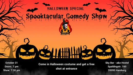 Spooktacular Comedy Show: Halloween-Special in Hamburg