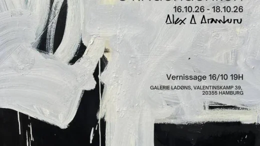 Vernissage „OT. Nachdenken.“ von Alex A. Aramburu in der Galerie LaDøns