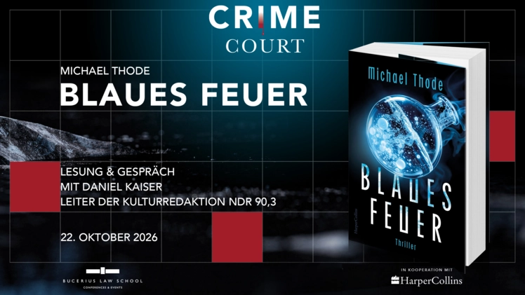 Crime Court mit Michael Thode in der Bucerius Law School