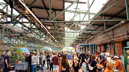 Flohmarkt & Streetfood in der Gleishalle Oberhafen