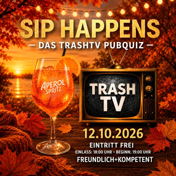 Trash-TV-Pubquiz im Freundlich + Kompetent