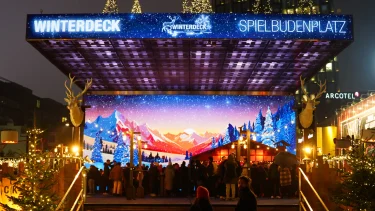 Winterdeck auf dem Spielbudenplatz – Winterbar auf St. Pauli